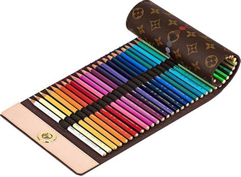 louis vuitton pencil case amazon|Louis Vuitton colored pencils.